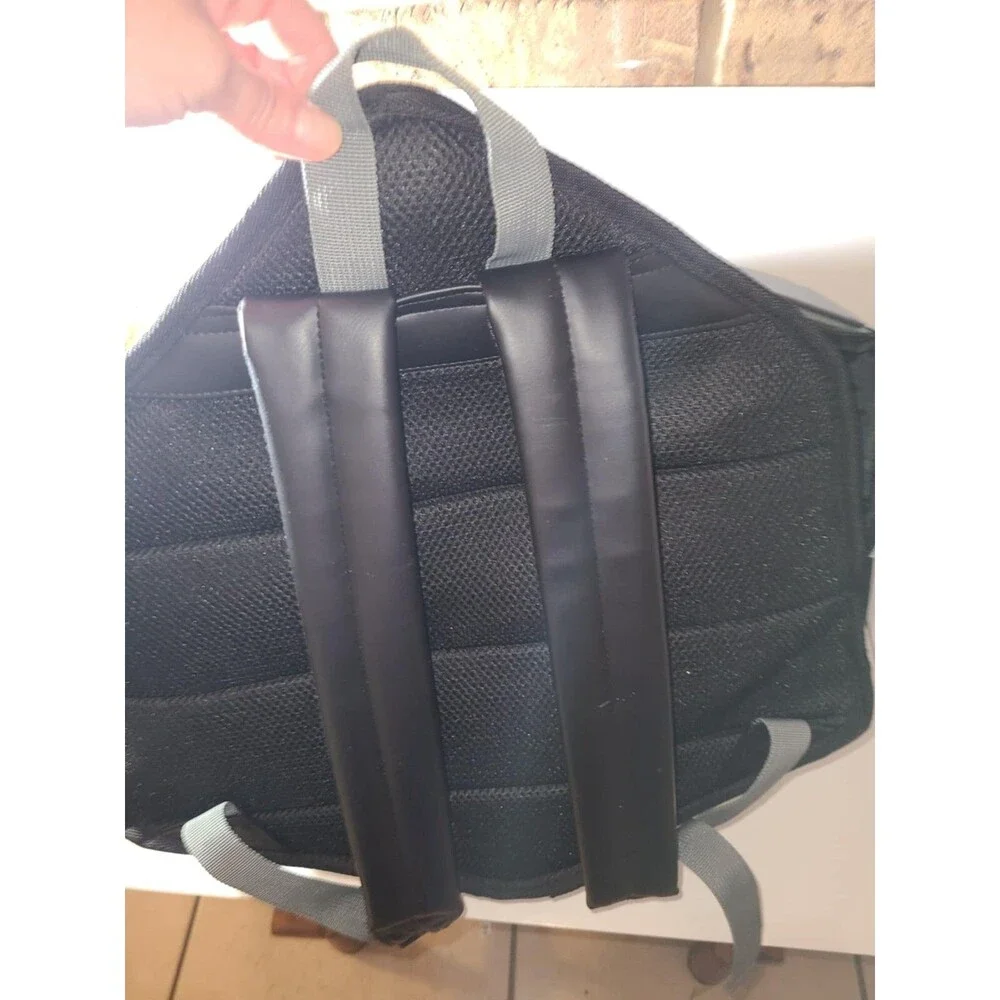 Dungeons & Dragons D20 Dice Molded Black Laptop Backpack NEW Bioworld